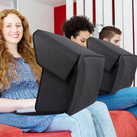 Yumt beside a 15-inch laptop demonstrating fit and scale