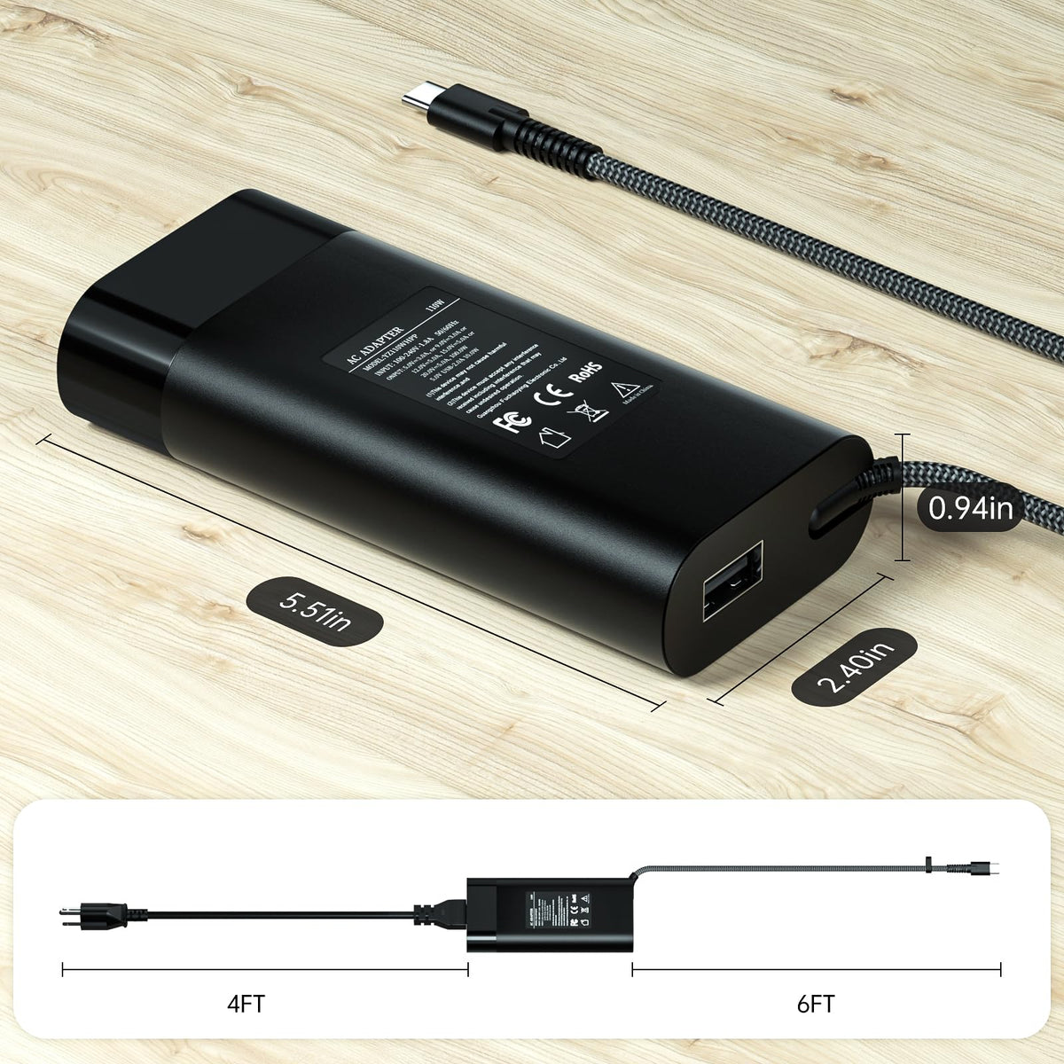 Yuncaiiz 110W USB-C charger delivers rapid 20V/5A charging for busy days