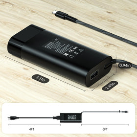 Yuncaiiz 110W USB-C charger delivers rapid 20V/5A charging for busy days