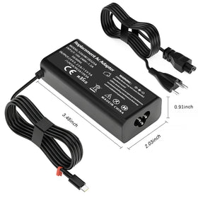 Yuncaiiz 65W USB-C Charger universal compatibility with Lenovo and more devices.