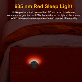 YUNLEX night light dimming control demonstrates stepless brightness adjustments.