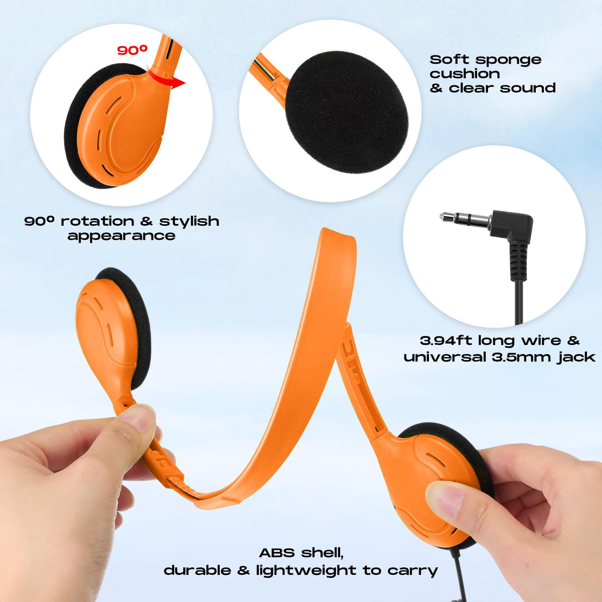 Yunsailing adjustable headband detail providing secure fit benefit