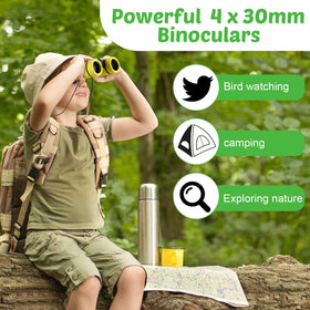 Yunsailing nine binoculars arranged on classroom table, perfect for group lessons