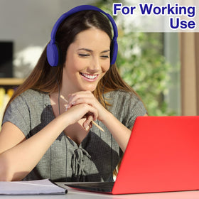 Yunsailing headphones in classroom use showing students using devices comfortably