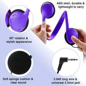 Yunsailing close-up of cushioned ear pad texture for comfortable extended wear