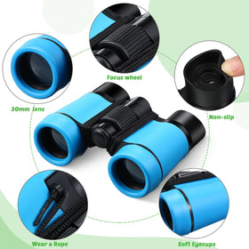 Yunsailing folded compact binocular, highlighting portable size for backpacks