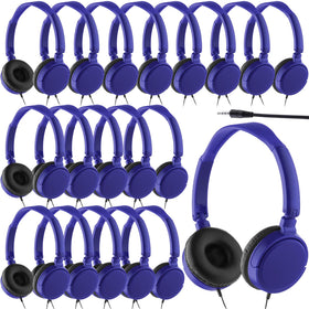Yunsailing front packaging showing 18-piece navy blue classroom set and organization benefit
