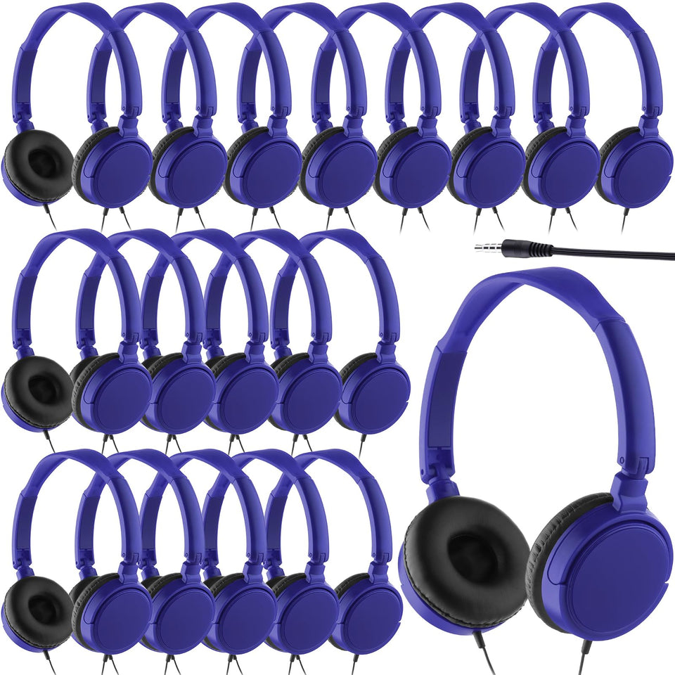 Yunsailing front packaging showing 18-piece navy blue classroom set and organization benefit