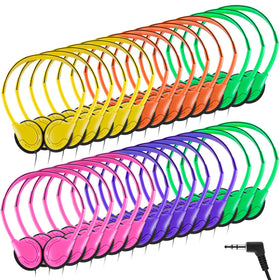 Yunsailing front packaging showing 30 colorful headsets, easy distribution benefit