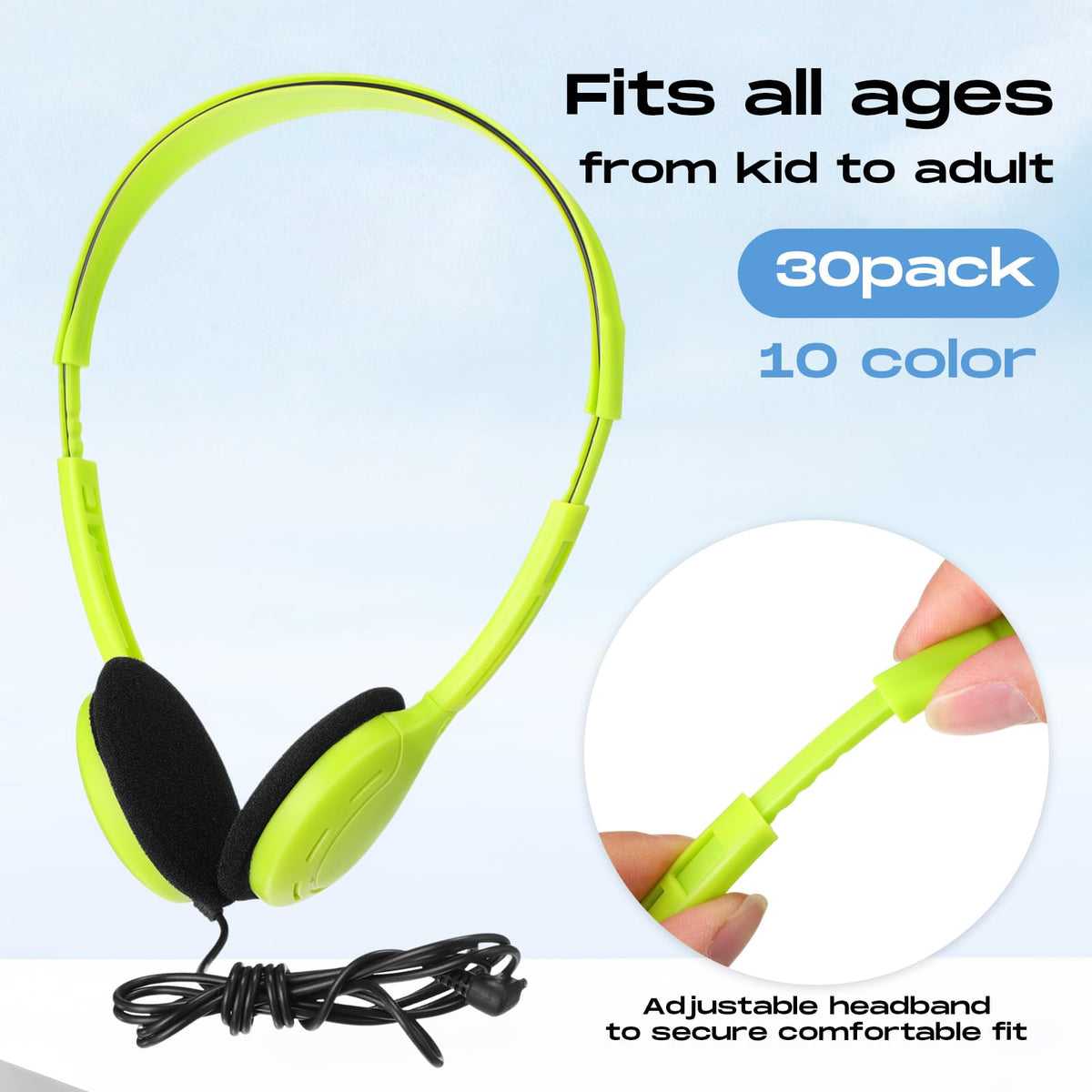 Yunsailing close-up of cushioned ear pad for comfortable long wear
