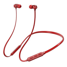 Yunseity around-the-neck headphones with stereo sound for immersive listening during workouts