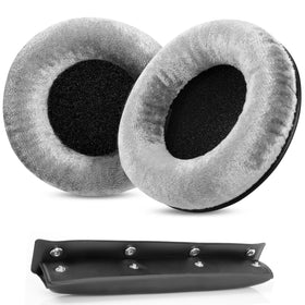 YunYiYi MMX300 ear pads closeup highlight velvet memory foam for lasting comfort