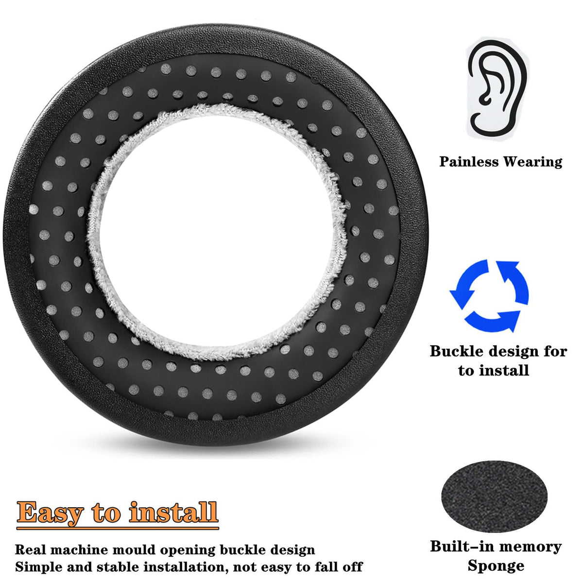 YunYiYi tool-free installation lets you replace cushions quickly
