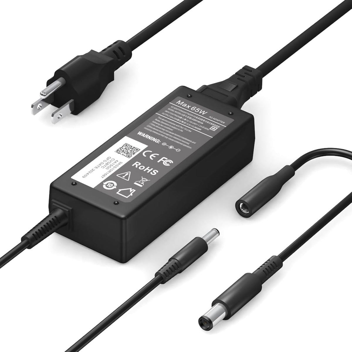 YURCIPWE 65W Dell Inspiron AC adapter powers laptops on the go.