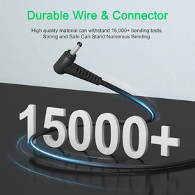 YURCIPWE angled plug emphasizes easy insertion and reliable power delivery