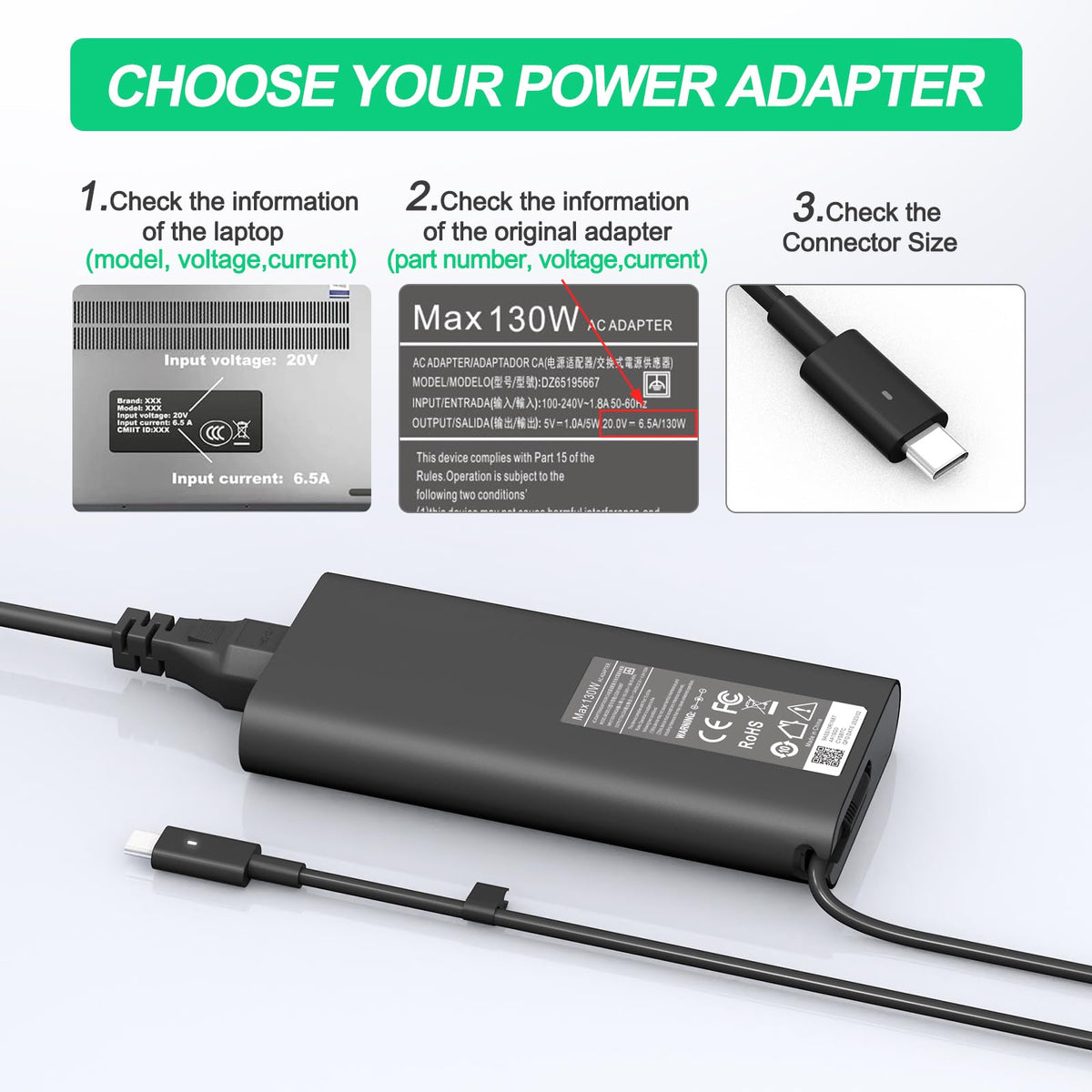 YURCIPWE adapter beside smartphone showing compact size and portability benefit