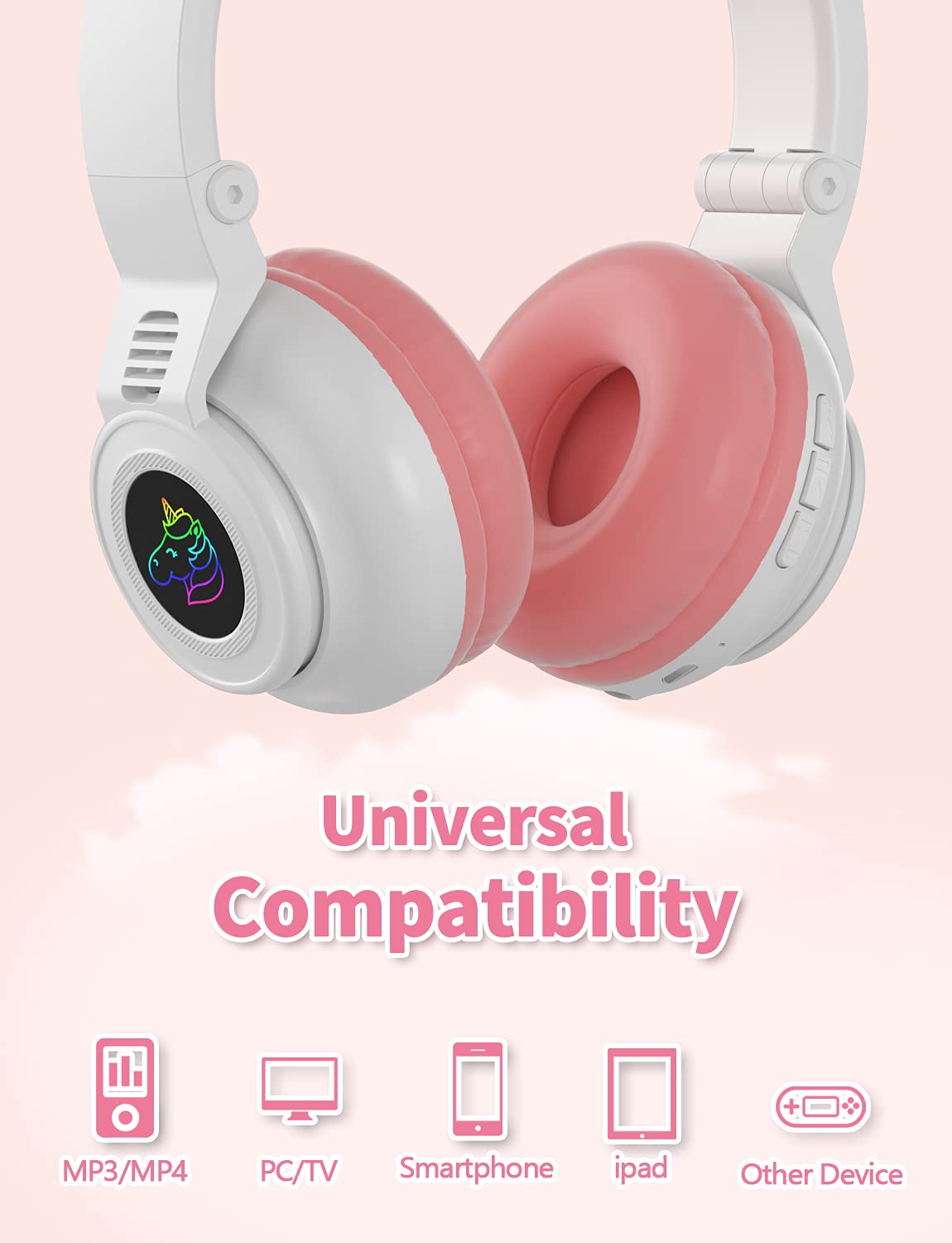 YUSONIC Bluetooth 5.3 connection for quick, stable wireless pairing with tablets and phones