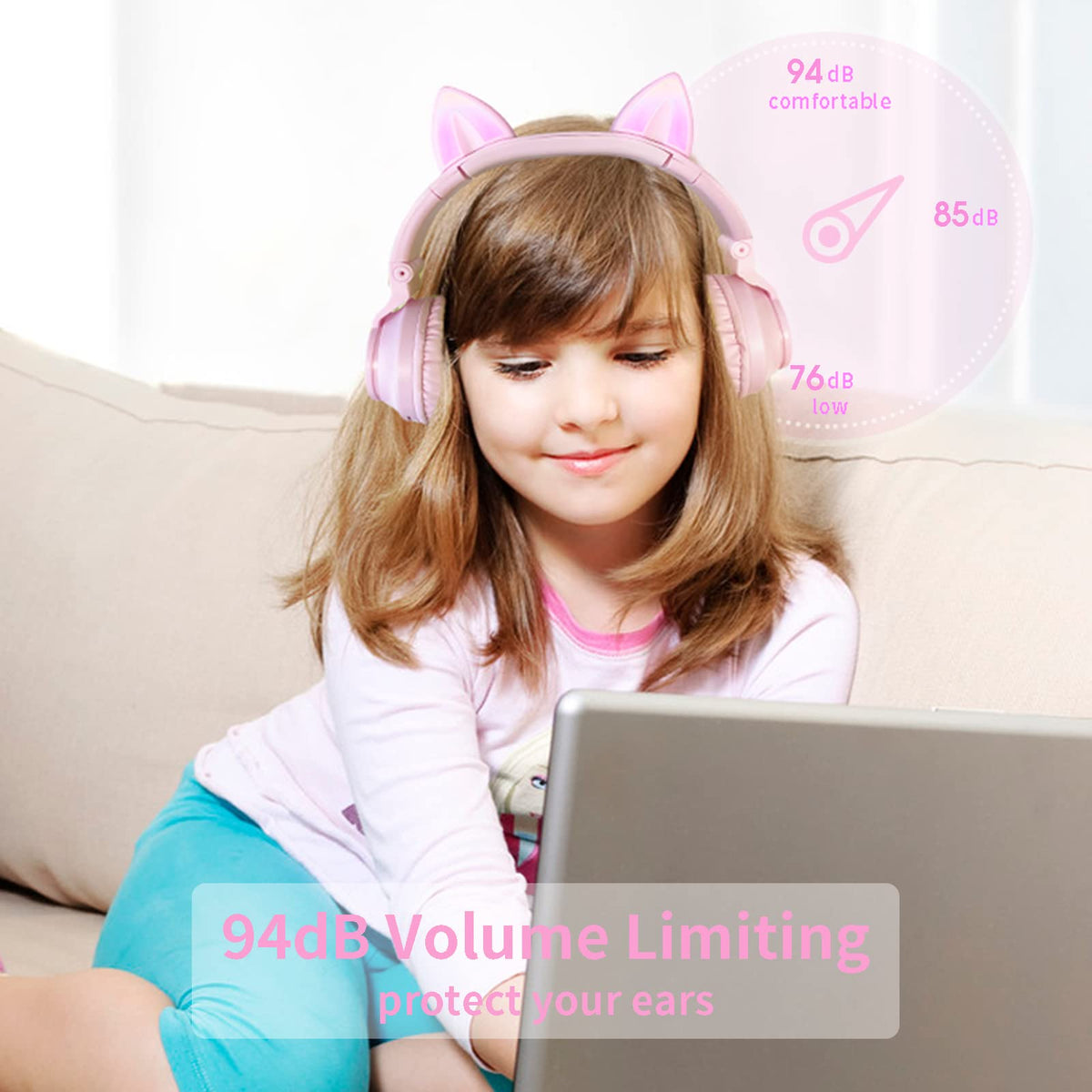 YUSONIC LED light controls for visual feedback during use.