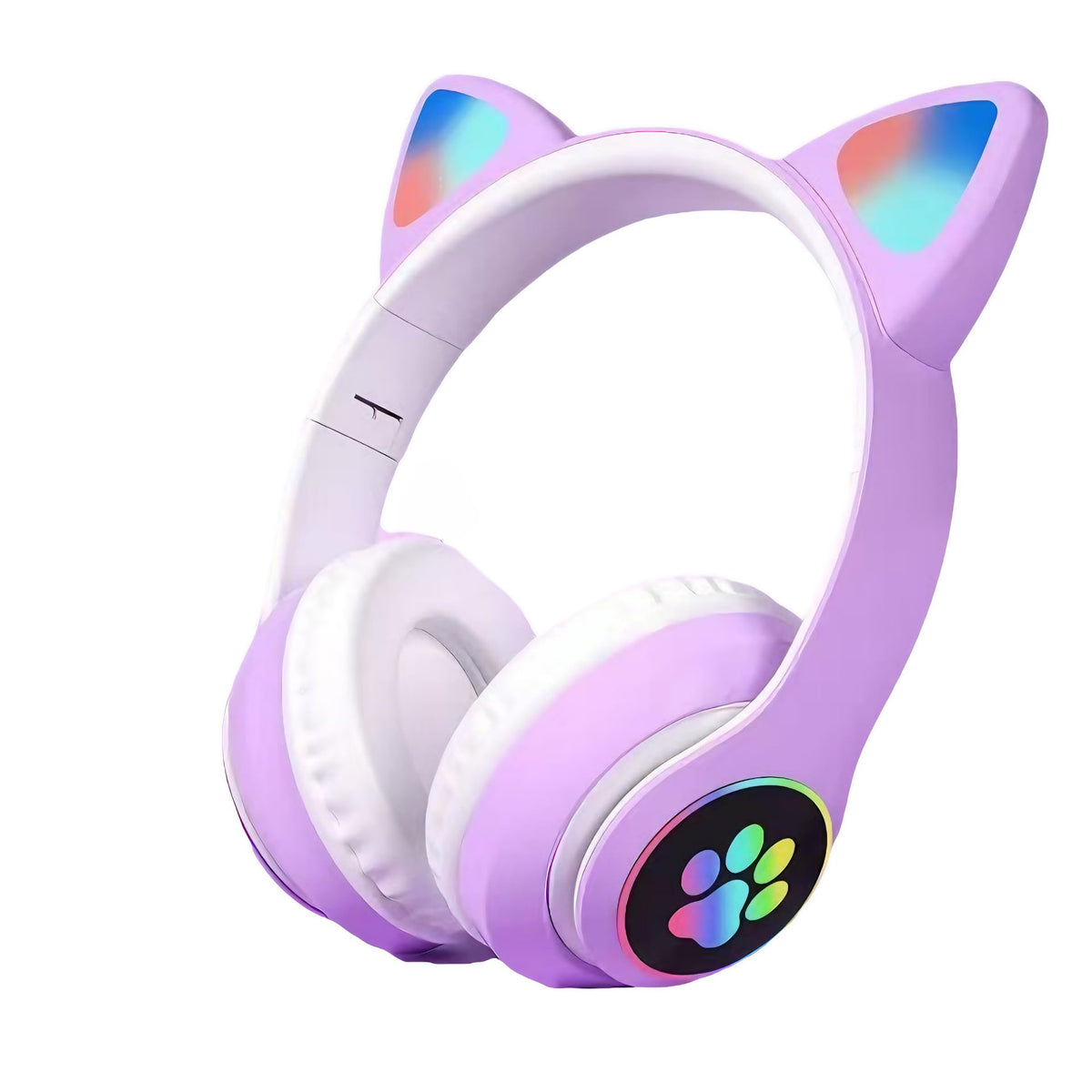 YUSONIC Kids Headphones Lilac Type-C charging for quick power on the go.