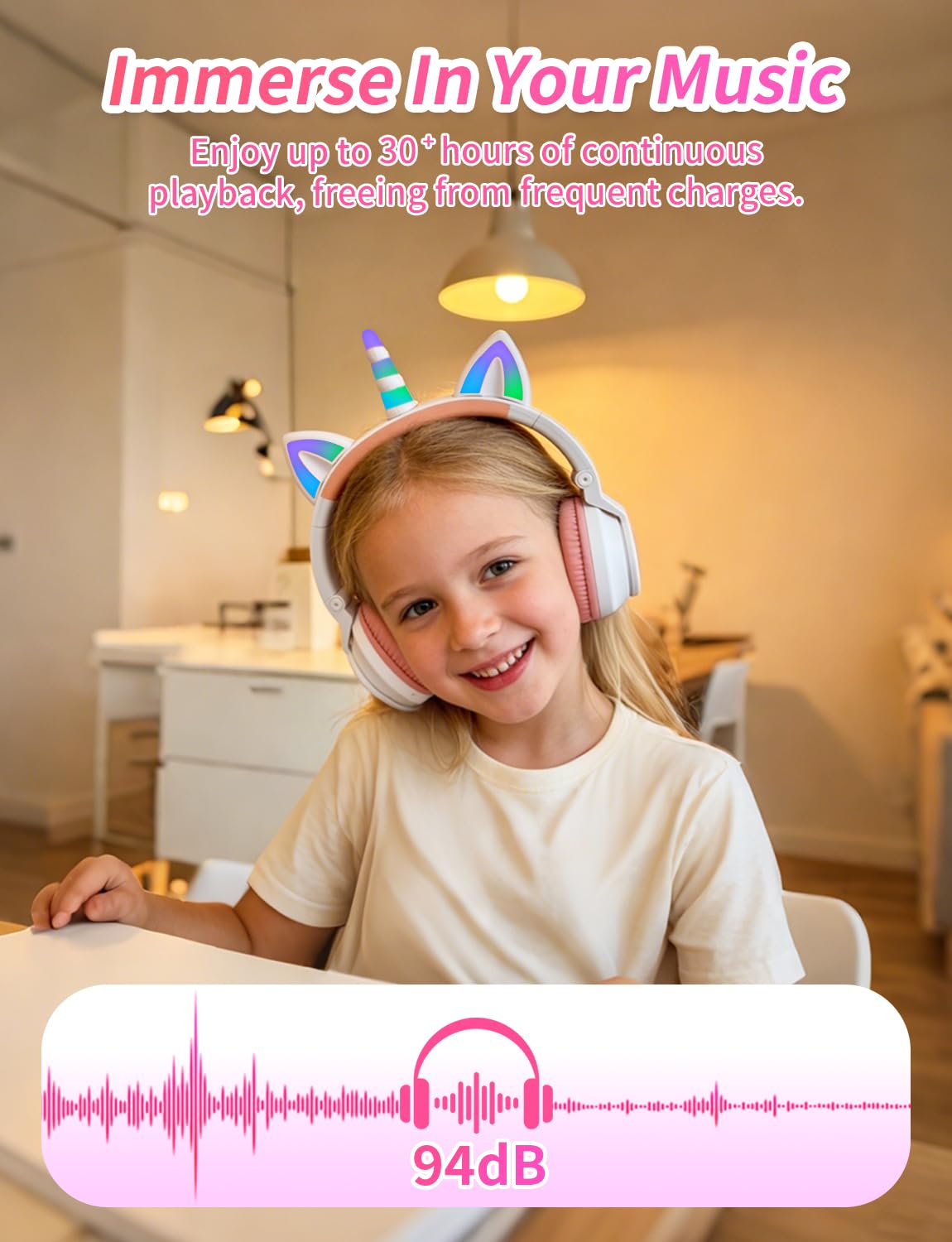 YUSONIC padded ear cushion close-up shows comfort for long wear