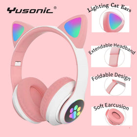 YUSONIC bundled USB charging and 3.5mm cable for wired or wireless use