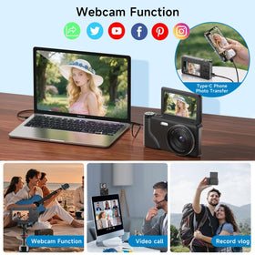 YUSSBCU used by vlogger outdoors to capture 4K video and engaging content