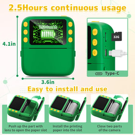 Yusuuo accessories with 32GB SD card and lanyard included for ready-to-use convenience