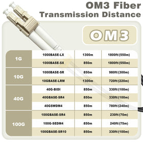YUTIANHOME 10 Gb capable OM3 fiber link for reliable data extension