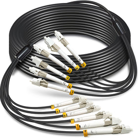 YUTIANHOME 30m OM3 fiber patch cable with rugged TPU jacket for rugged outdoor use