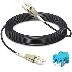 YUTIANHOME 50ft OM3 armored outdoor fiber cable for harsh environments