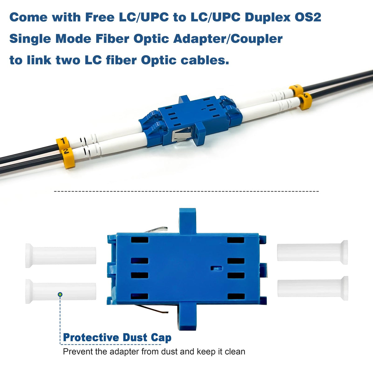 YUTIANHOME Foxconn ceramic ferrule connectors minimizing signal loss at terminations.