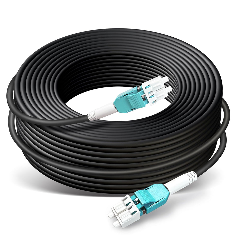 YUTIANHOME outdoor armored OM3 cable for durable outdoor installations.