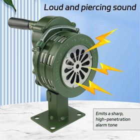 YuYBrightmi lightweight aluminum body keeps siren portable for on-the-go safety.