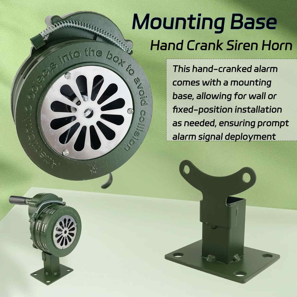 YuYBrightmi outdoor-ready alarm ideal for flood, fire, and disaster readiness.