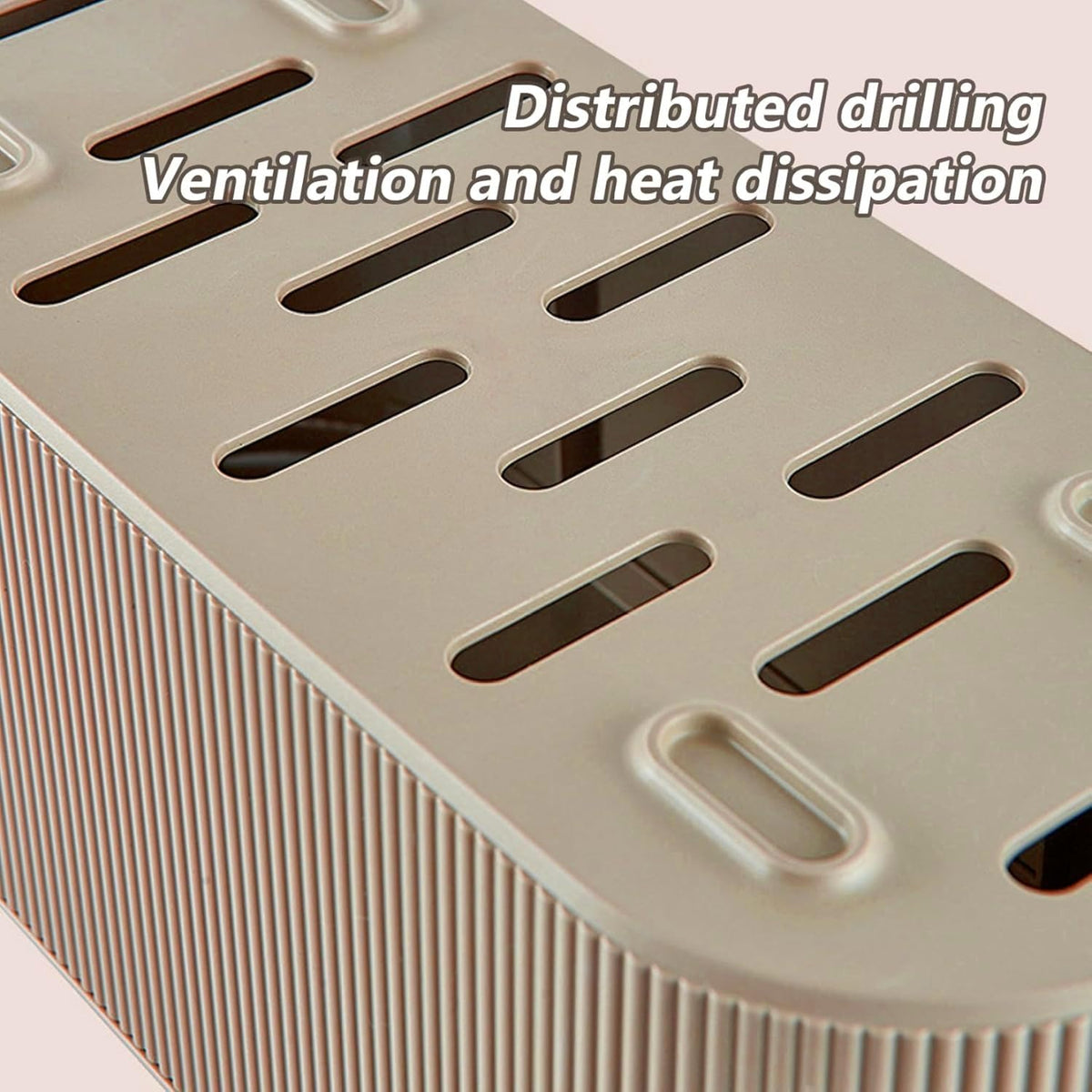 YWHWXB power strip storage area keeps outlets organized.