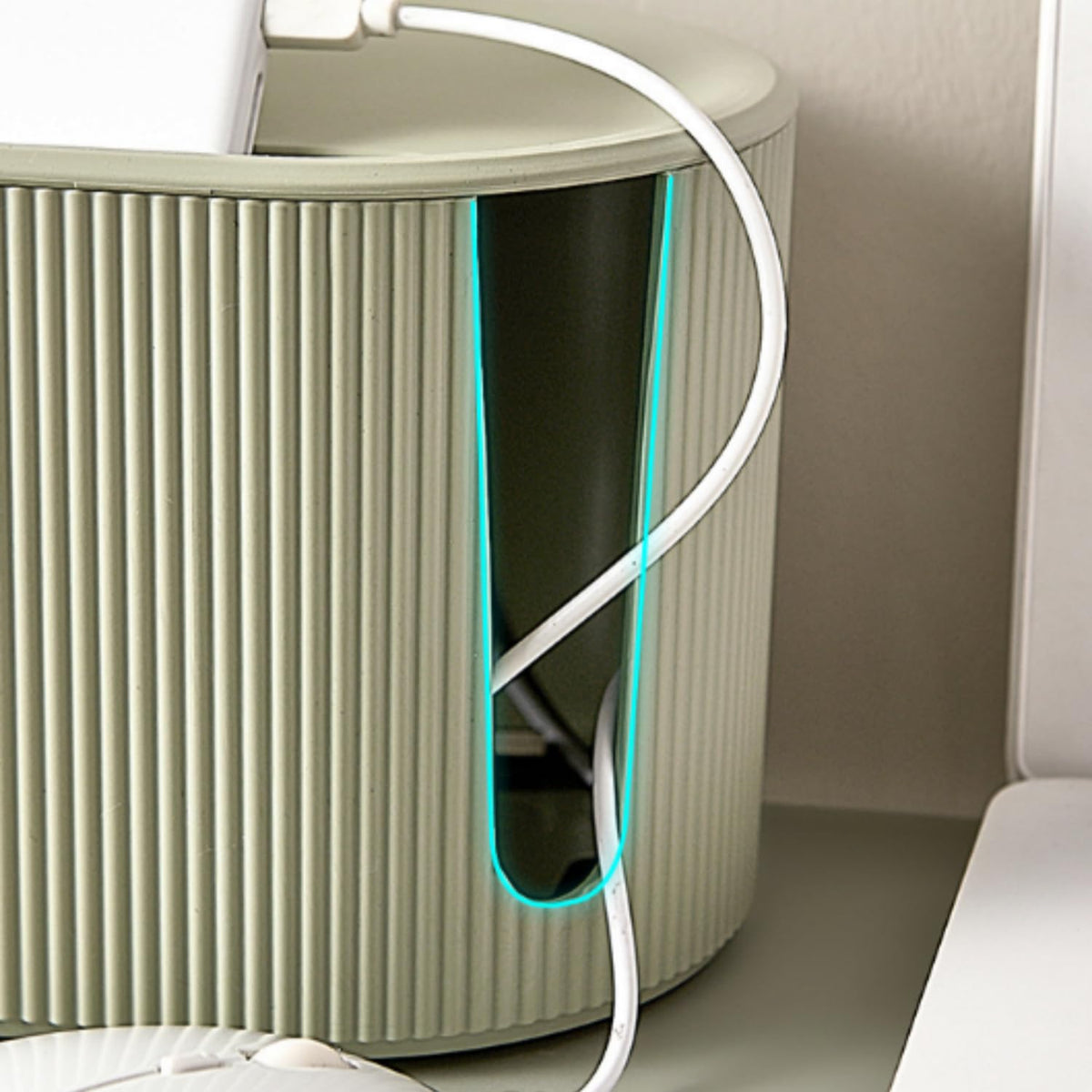 YWHWXB cable box large capacity hides power strips and multiple cables neatly