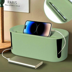 YWHWXB cable box with side openings eases cable routing and reduces tangles