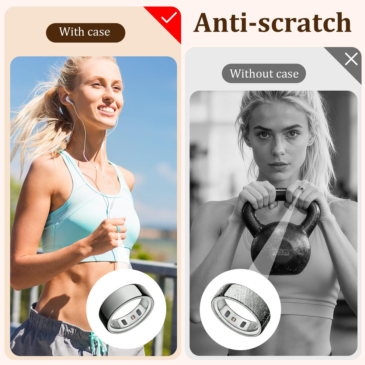 YWXTW lifestyle image matching covers to outfit for stylish protection