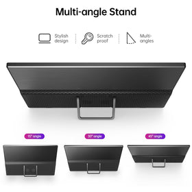 Yxk ports close-up featuring USB-C and mini HDMI for simple connectivity