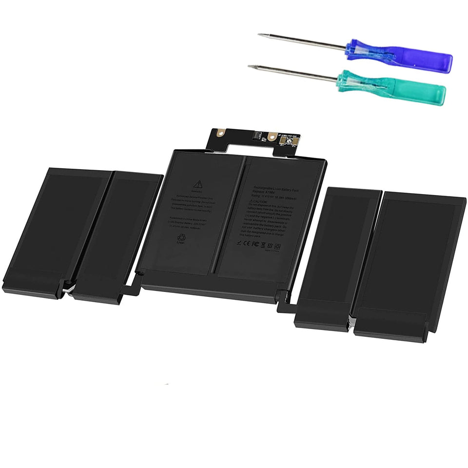 YXKC battery front view showing clean replacement design and reliable fit