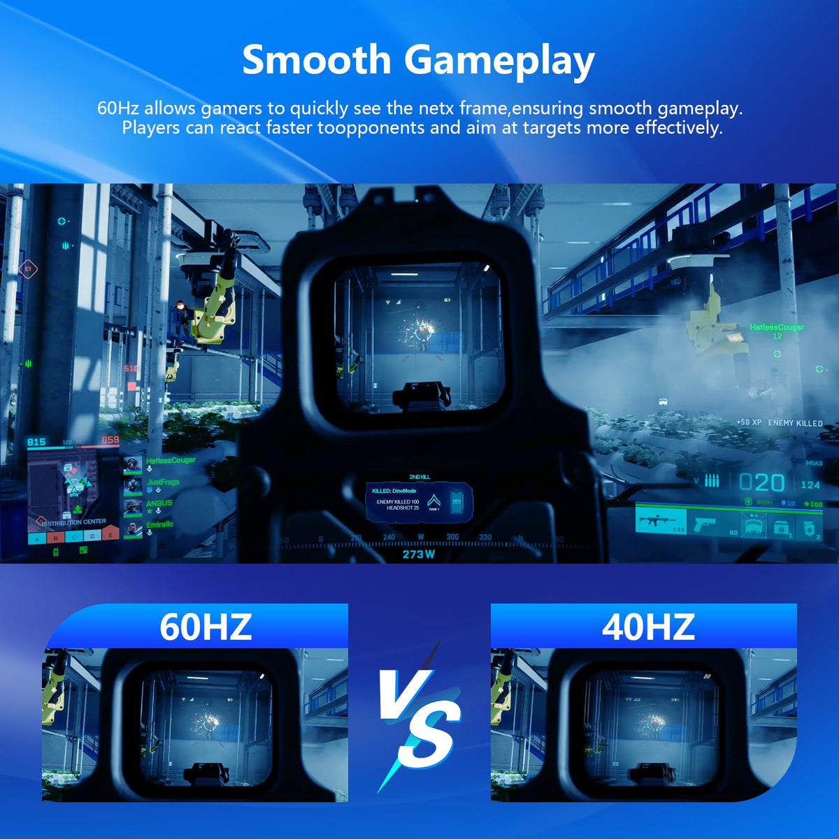 YXPC ultra-thin bezel enhances immersion for multi-monitor setups.