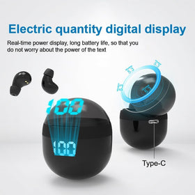 YXYKODM earbuds being used while running outdoors showing sweat-resistant performance benefit