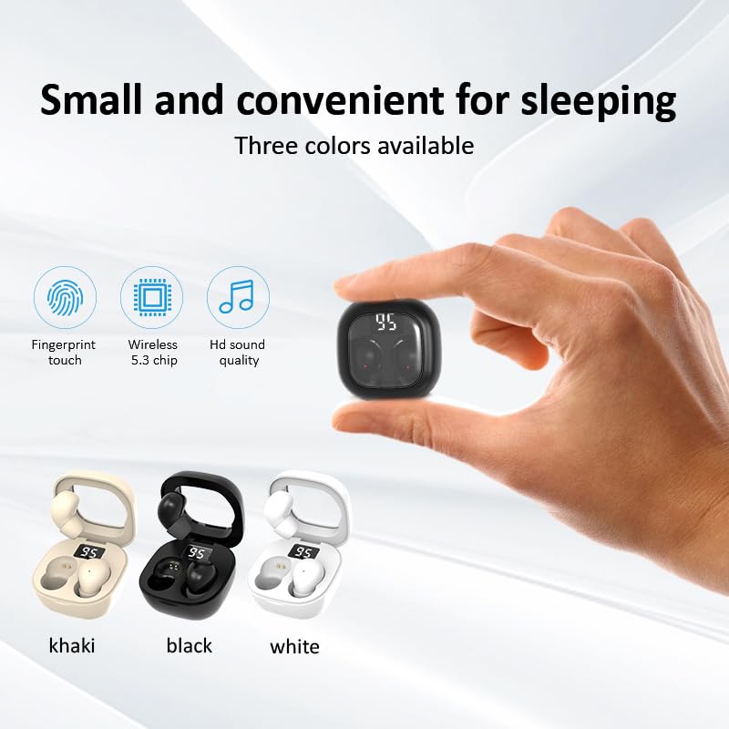YXYKODM LED charging case shows battery level at a glance.
