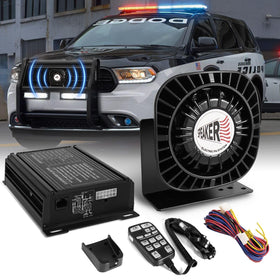 YYATYS Emergency Siren Speaker Kit compact design for discreet fleet mounting and quick deployment