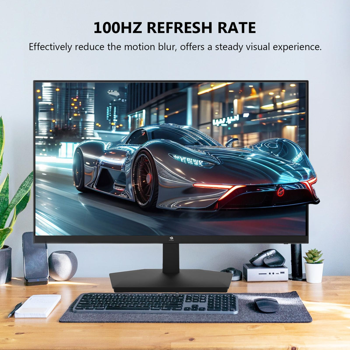 Z Z-EDGE 24-inch monitor offering full HD clarity with versatile HDMI and VGA connectivity.