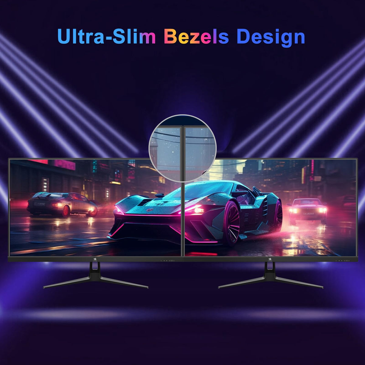 Z Z-EDGE 27-inch IPS monitor FPS/RTS modes optimize display tuning for games.