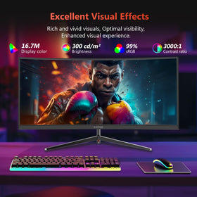 Z-Edge FreeSync promotes smooth gameplay by reducing tearing