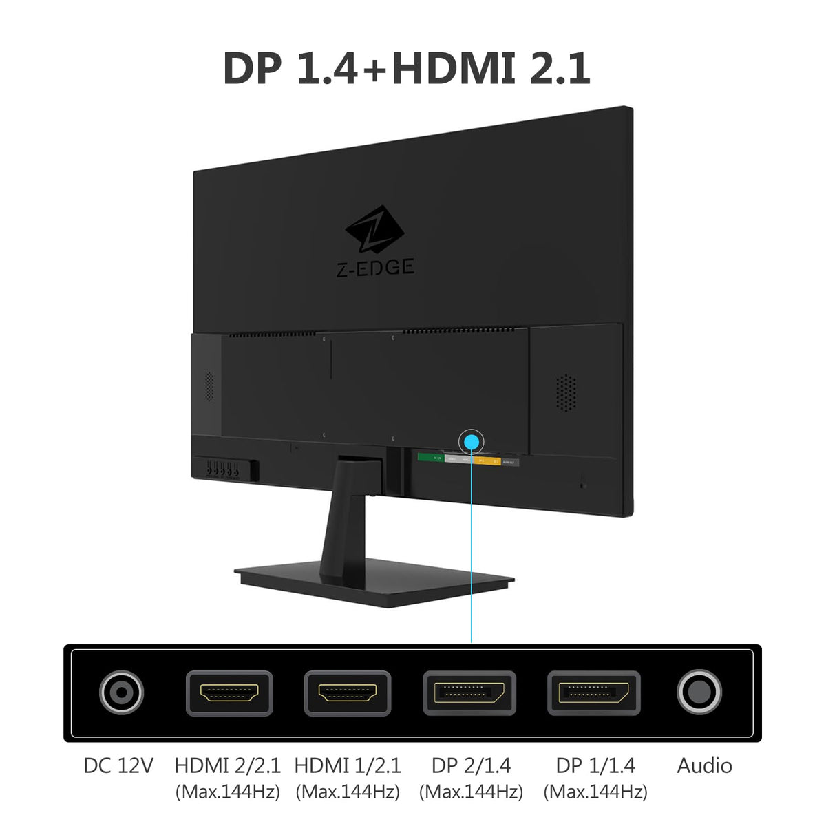 Z Z-EDGE motion clarity reduces blur during action scenes and gaming.