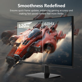 Z Z-EDGE S274K IPS panel color accuracy for wide viewing angles.
