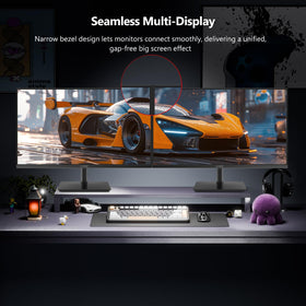 Z Z-EDGE S274K ergonomic design supports comfortable long sessions.